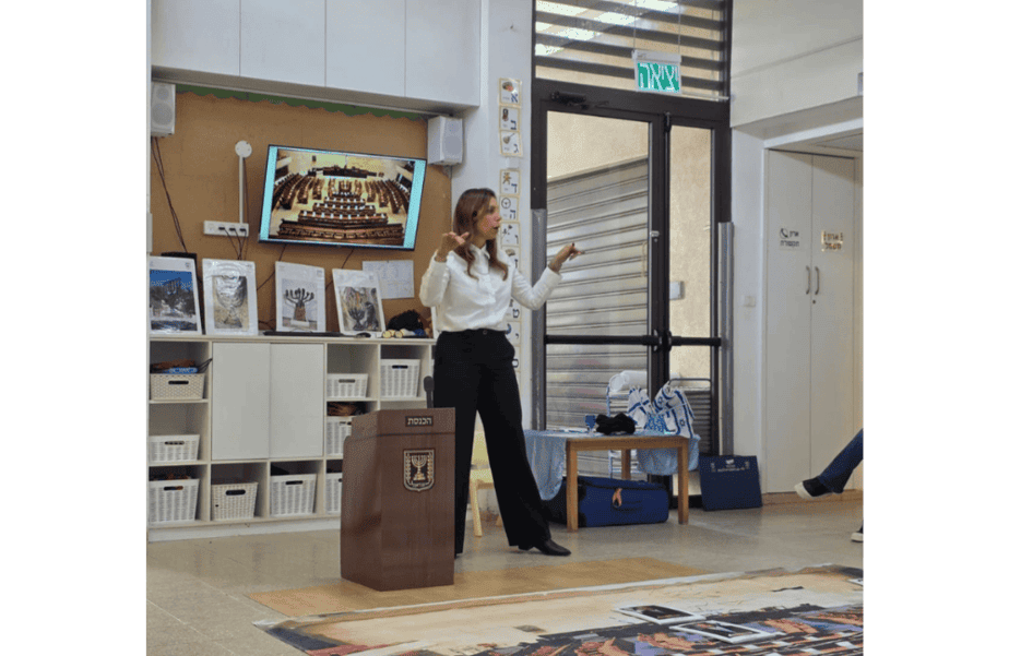 שבוע הדמוקרטיה בגן חצב. צילום: דוברות עיריית גני תקווה