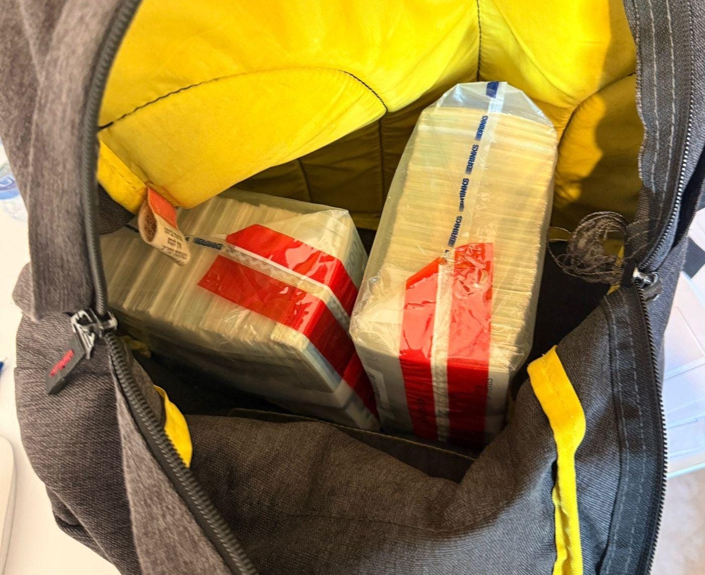 התיק שנתפס. צילום: דוברות המשטרה