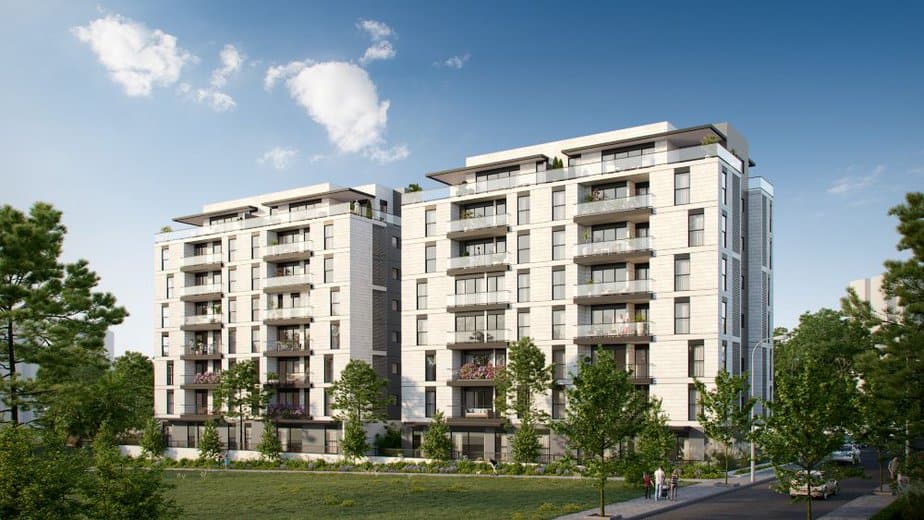 פרויקט O-Live של קבוצת גבאי. הדמיה: זיתוני הדמיות