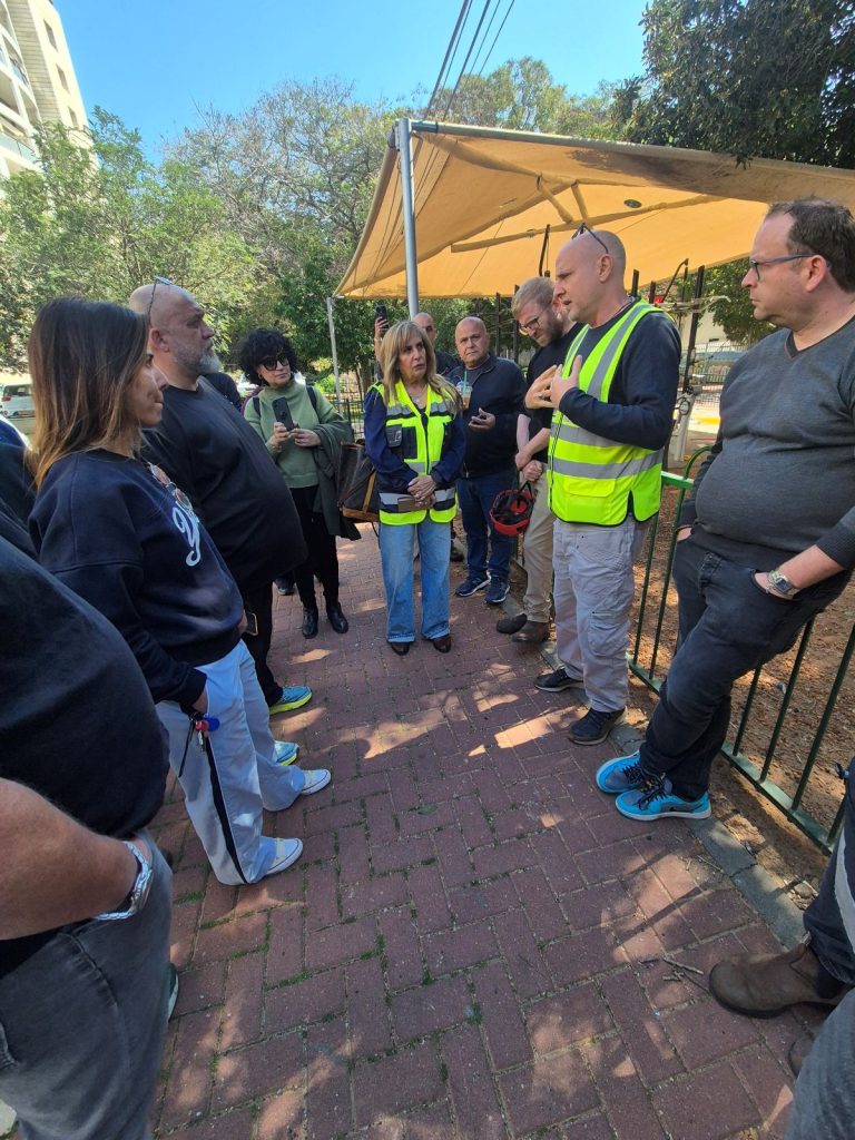 סיור במרכז רימון קריית אונו. צילום דוברות עיריית קריית אונו