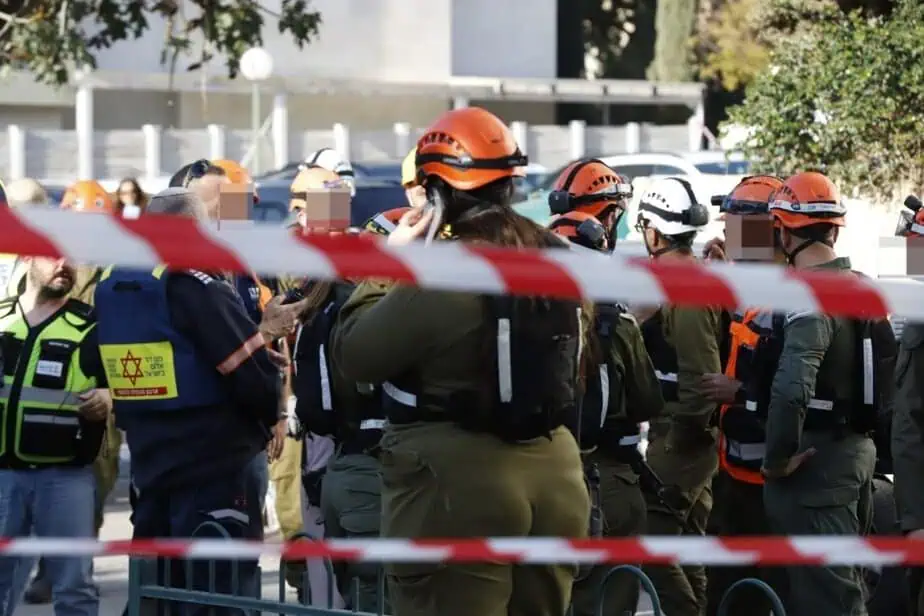 פורים בצל המלחמה בקריית אונו. צילום: איתן אלחדז ברק