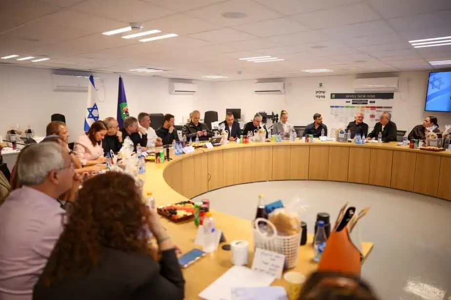 פורום ה-16. צילום: אורי חבושי, דוברות עיריית ר״ג