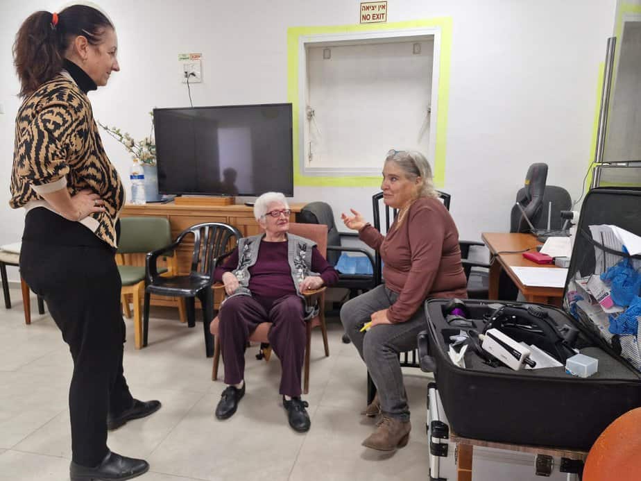 עמותת למענם הגיעה לקריית אונו. צילום: עמותת למענם