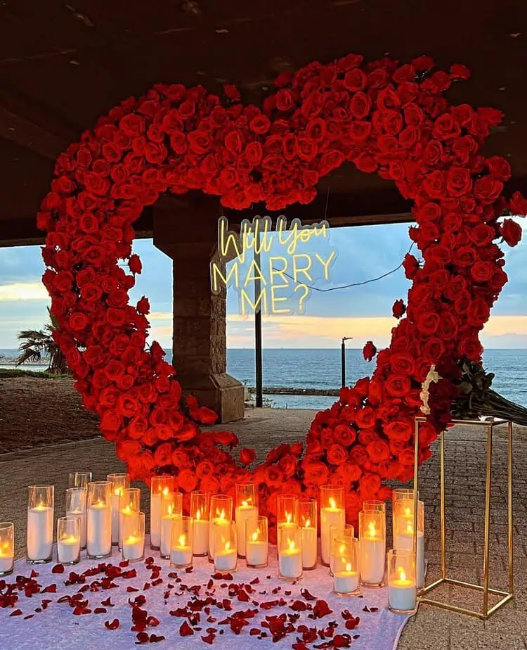 הצעת נישואין בים המלח