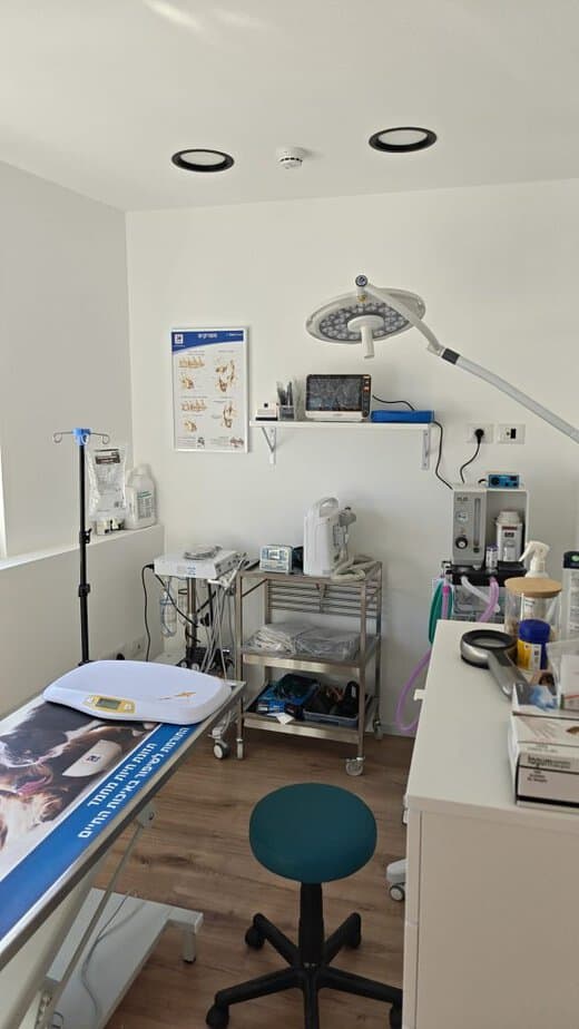 טל ולימור מרפאה וטרינרית בגני תקווה. צילום באדיבות המקום