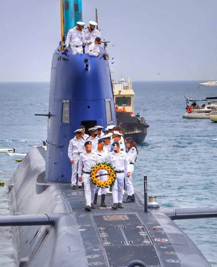 משט זיכרון בים לחללי צוללת אח"י דקר בחיפה. צילום: איתן אלחדז ברק