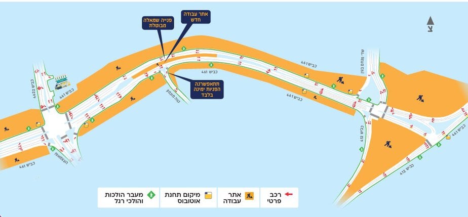 הסדרי תנועה חדשים החל מיום חמישי 30.4.26 למשך 3 חודשים. צילום באדיבות נת"ע
