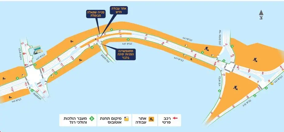 הסדרי תנועה חדשים החל מיום חמישי 30.4.26 למשך 3 חודשים. צילום באדיבות נת"ע