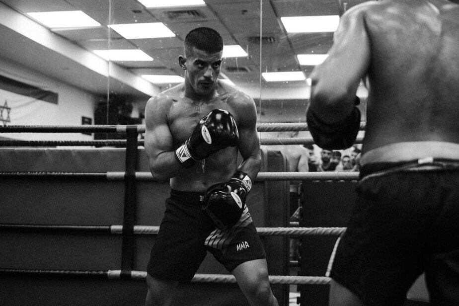 דוד מלכה. צילום: Lightweight gym – Ramatganfightnight