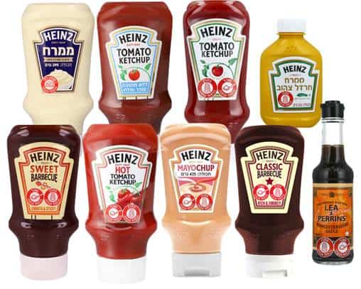 הרטבים של היינץ. צילום יח"צ