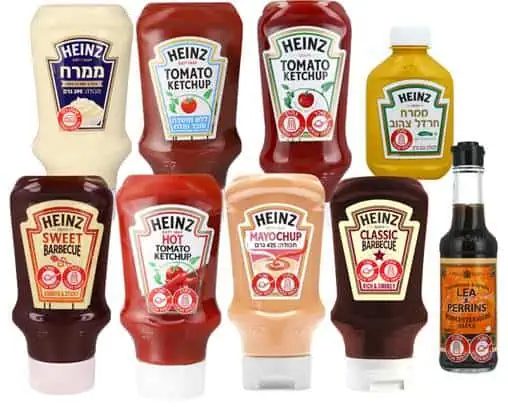 הרטבים של היינץ. צילום יח"צ