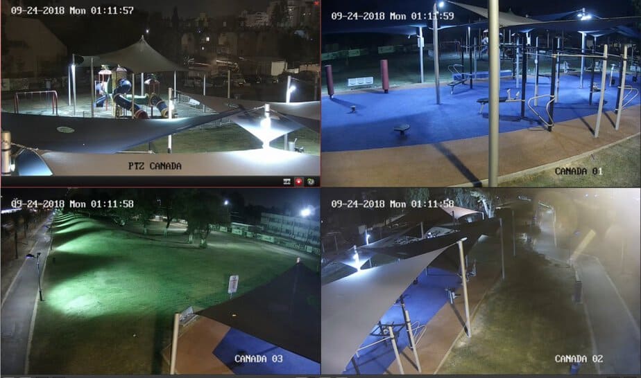 מצלמות אבטחה באור יהודה. צילום: עיריית אור יהודה