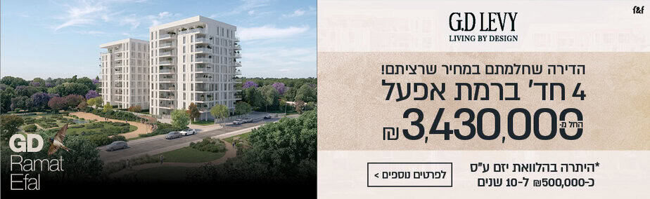 גיא ודורון לוי פרויקט רמת אפעל רוחבי
