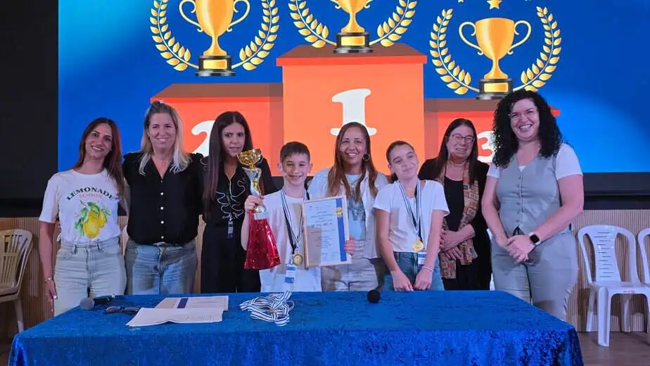 בית הספר "אביגדור ורשה" בקריית אונו מקום ראשון. צילום: משרד החינוך מחוז תל אביב
