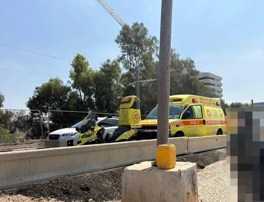 תאונה בכביש 461 סמוך ליהוד