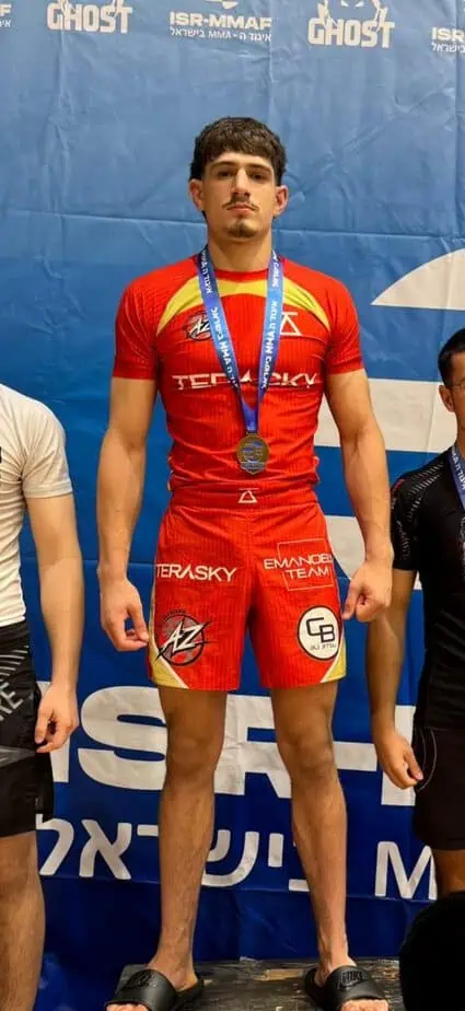 אלון אביטל אלוף ישראל MMA לנוער. צילום פרטי