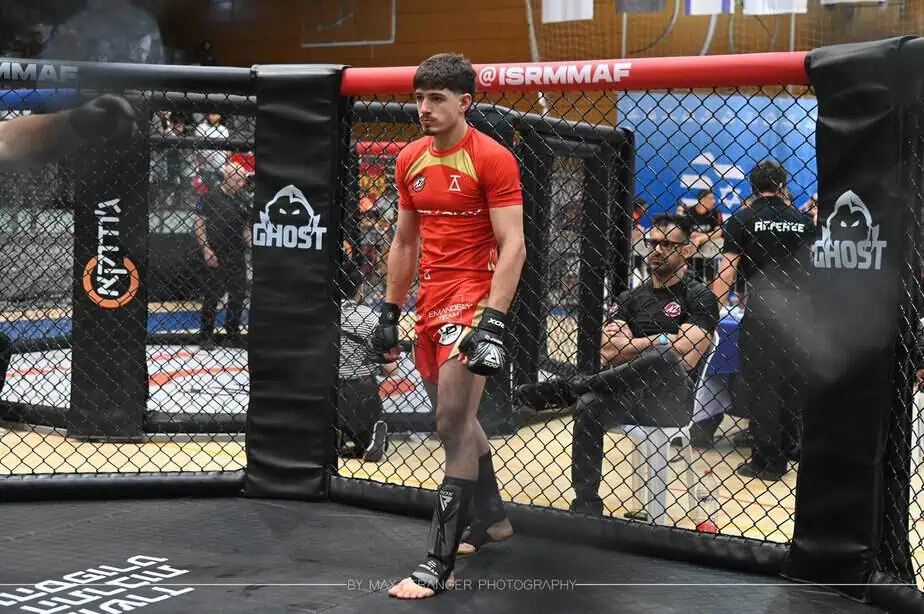 אלון אביטל אלוף אירופה ואלוף ישראל לנוער ב MMA. צילום פרטי