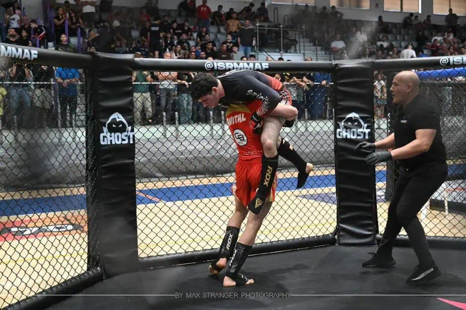 אלון אביטל אלוף אירופה ואלוף ישראל לנוער ב MMA. צילום פרטי