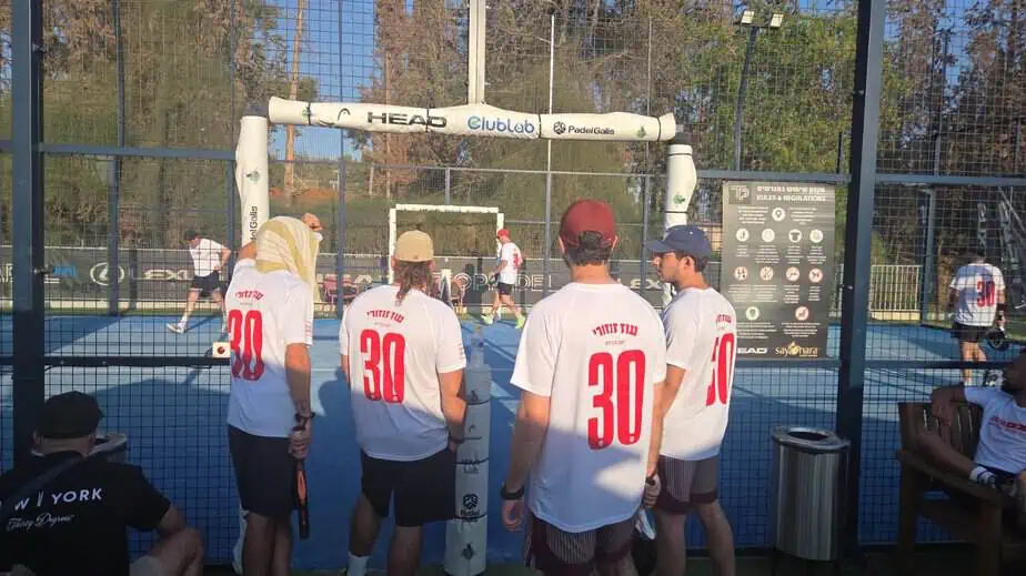 טורניר פאדל בסביון לזכרו של עוז זנזורי ז"ל. צילום פרטי