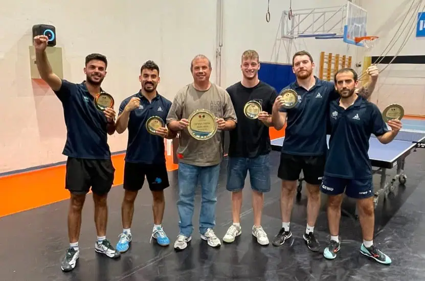 צילום: באדיבות מועדון אופק קריית אונו טניס שולחן