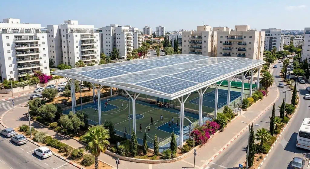 קירוי סולארי באור יהודה