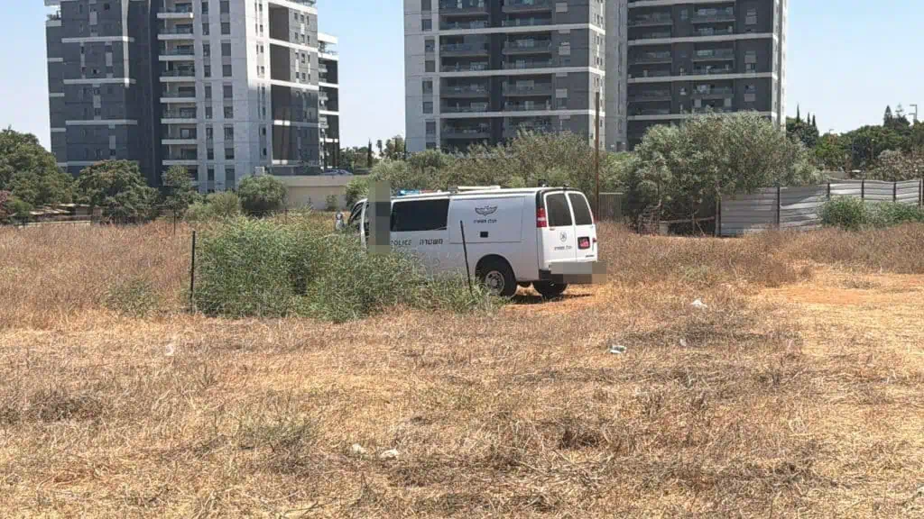 חבלן משטרה במקום. צילום אונו ניוז