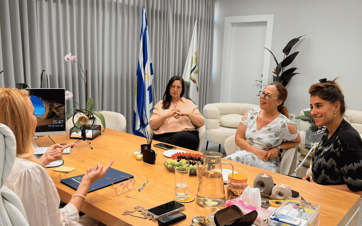 דאלי פרידמן־פרץ נבחרה למנהלת בית הספר בראשית בקריית אונו. צילום: דוברות עיריית קריית אונו