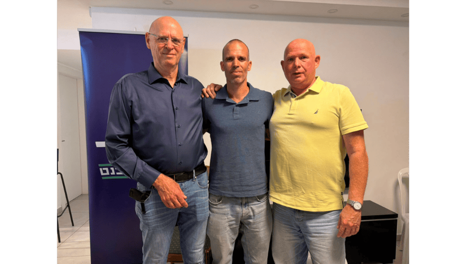 יובב גוניקמן, אמיר סטרוגו ונעם תיבון. צילום: רום גולן