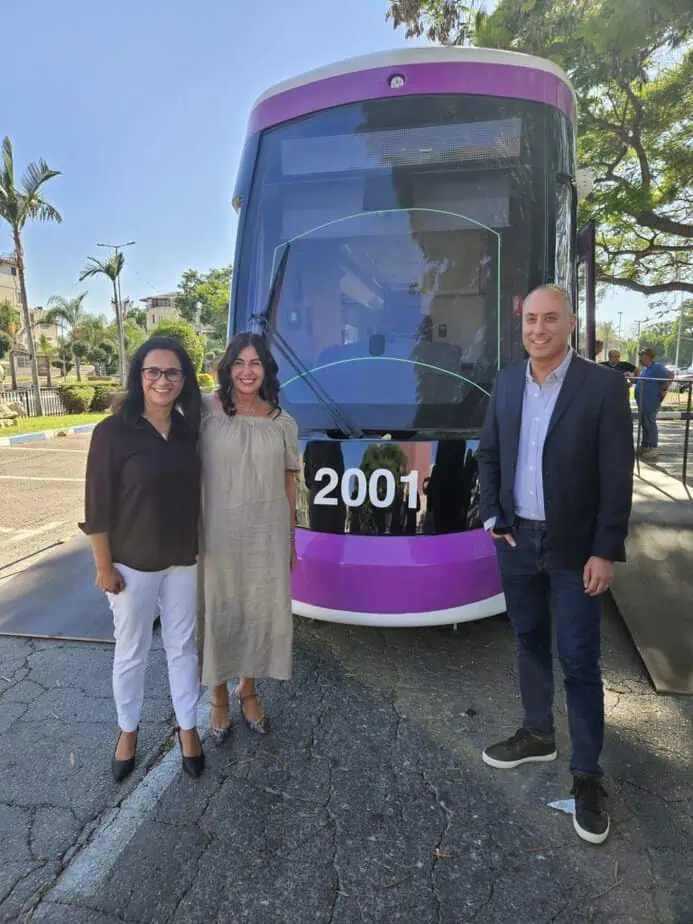 הרכבת הקלה באור יהודה. צילום: עיריית אור יהודה
