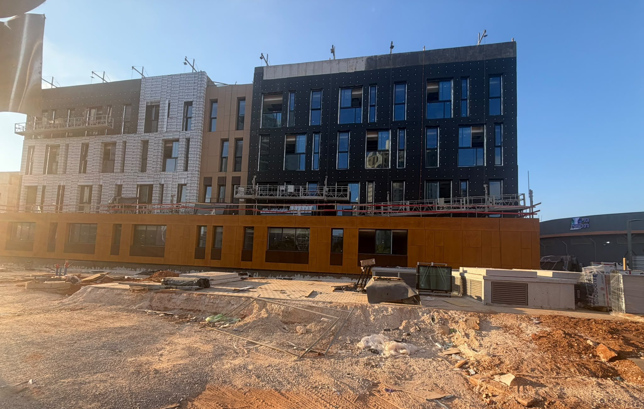 קריית החינוך גני תקווה היום. צילום: אונו ניוז