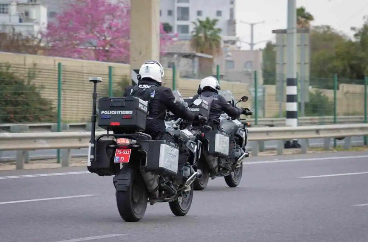 הערכות המשטרה להפגנות בכביש 4.