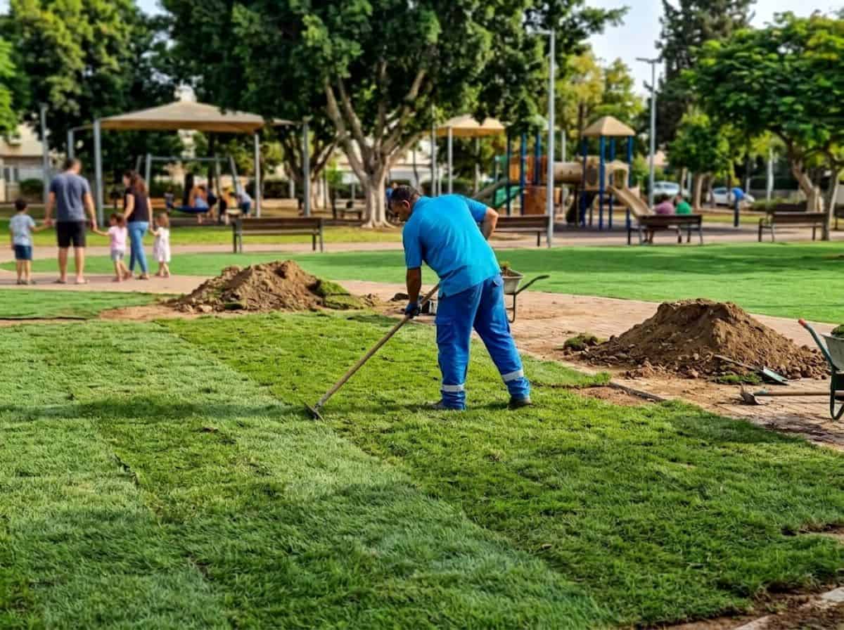 מדשאות טבעיות בשטחים הפתוחים