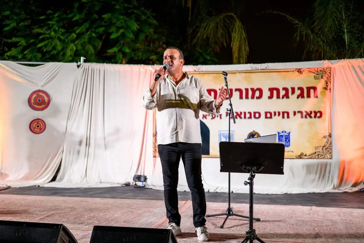ערב של מורשת ביהוד לזכרו ומורשתו של מארי חיים סינואני. צילום: עמי ארליך