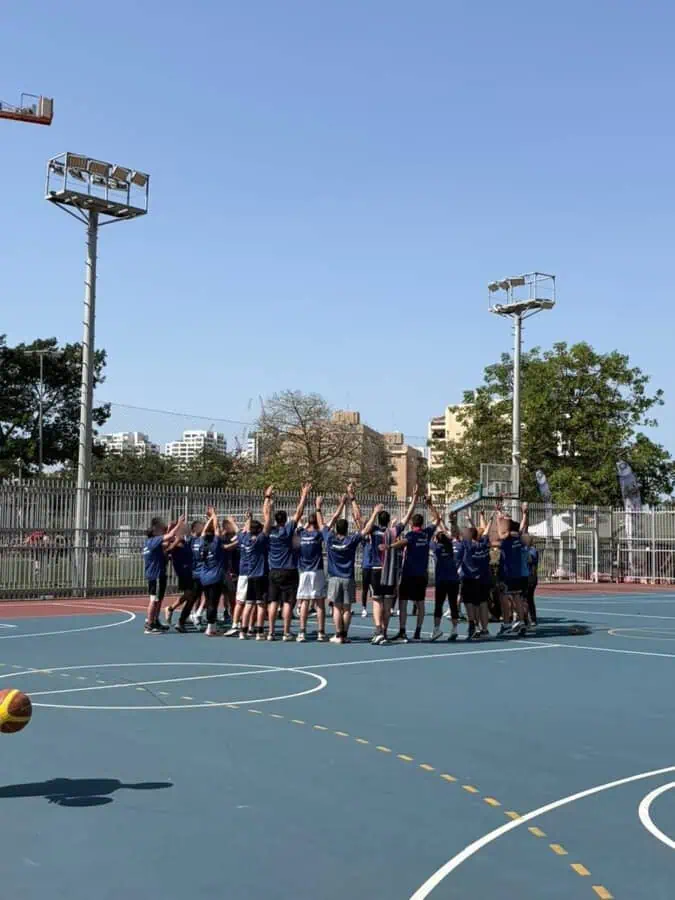 לוחמי גדוד "דרקון" ביום ספורט תחרותי בקריית אונו. צילום: דובר צה"ל