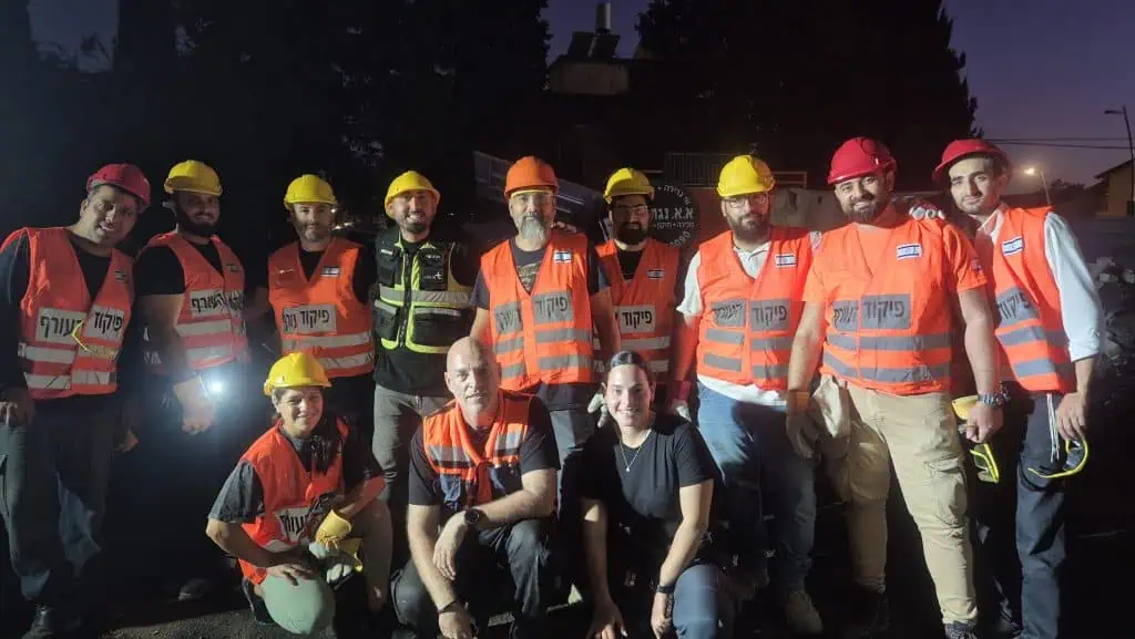 תרגול חירום באור יהודה. צילום: עיריית אור יהודה